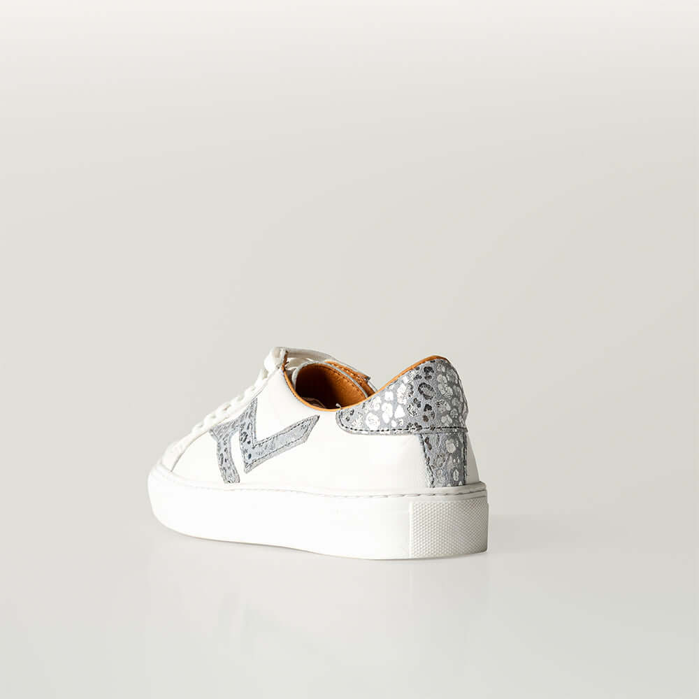 New Earth Arctic Leopard Sneaker Back