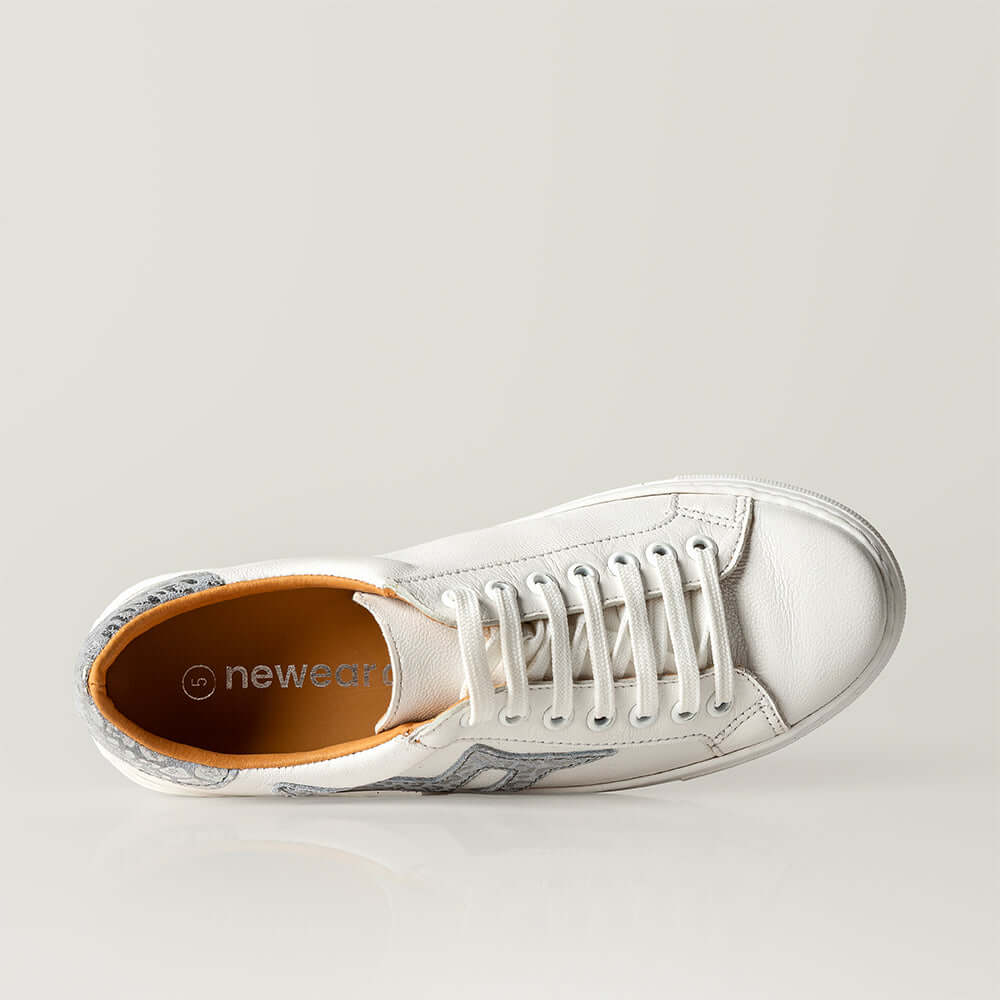 New Earth Arctic Leopard Sneaker Top