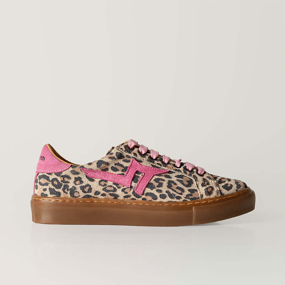 New Earth Pink Flamingo Sneaker Side