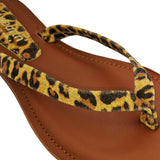 Bush Baby Leopard Exotic Leather Sandal