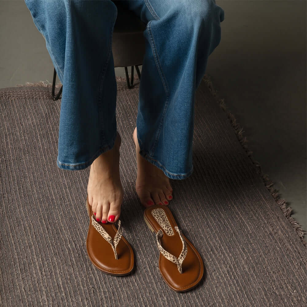 New Earth Golden Savannah Sandal Lifestyle