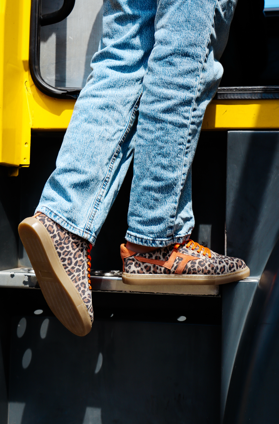 ORANGE OASIS SNEAKER – Leather Sneakers South Africa