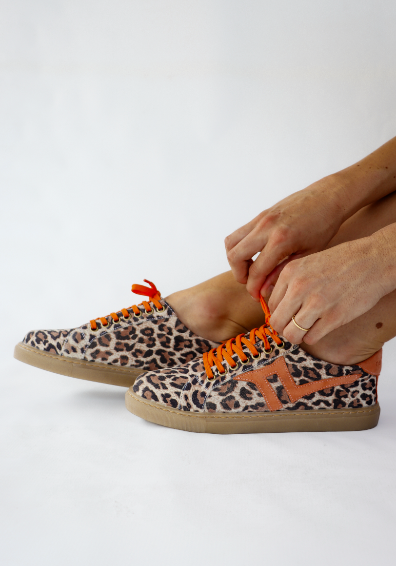 ORANGE OASIS SNEAKER – Leather Sneakers South Africa