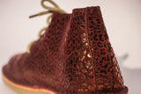 Burgundy Leopard Print Vellie
