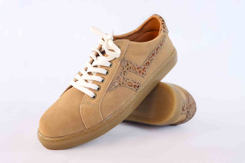 NUDE LEOPARD SNEAKER. (EXCLUSIVE, LIMITED EDITION) – PRE ORDER